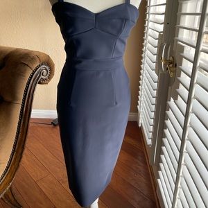 NWT Milly Midi Dress in Navy